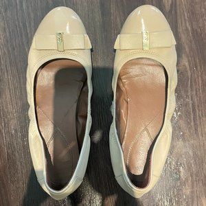Cole Haan nude flats
